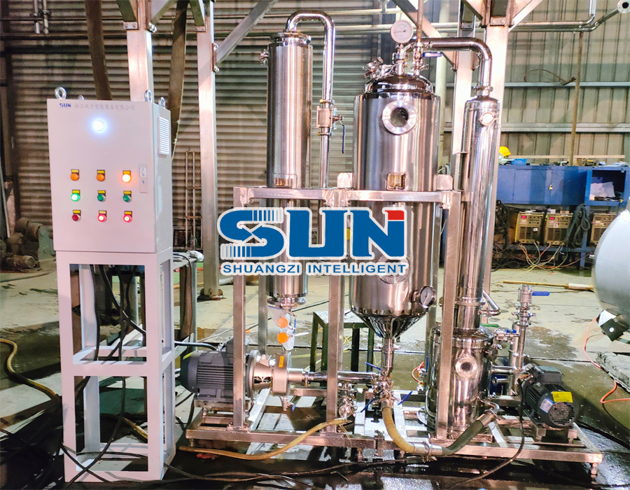 Pengeluaran Kecil Pengeluaran dan Operasi Makmal Paksa Penguap Peredaran